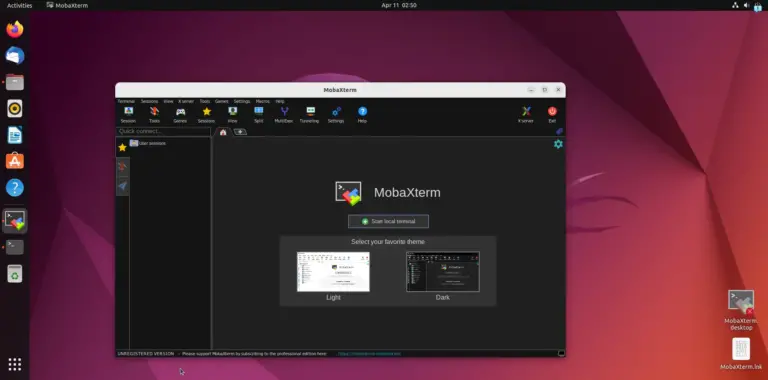 Installing MobaXterm on Ubuntu 22.04