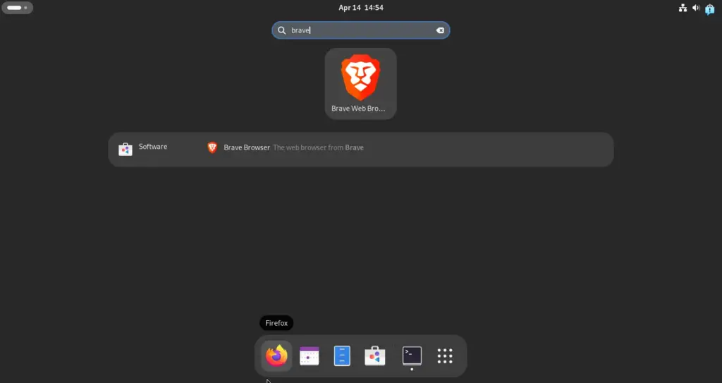 Run BRave browser on Linux Fedora
