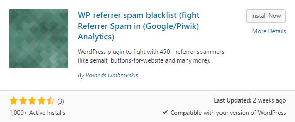 3 Block Referrer Spam WordPress Plugin Free Best For Referrer Spam