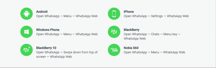 Whatsapp desktop platforms