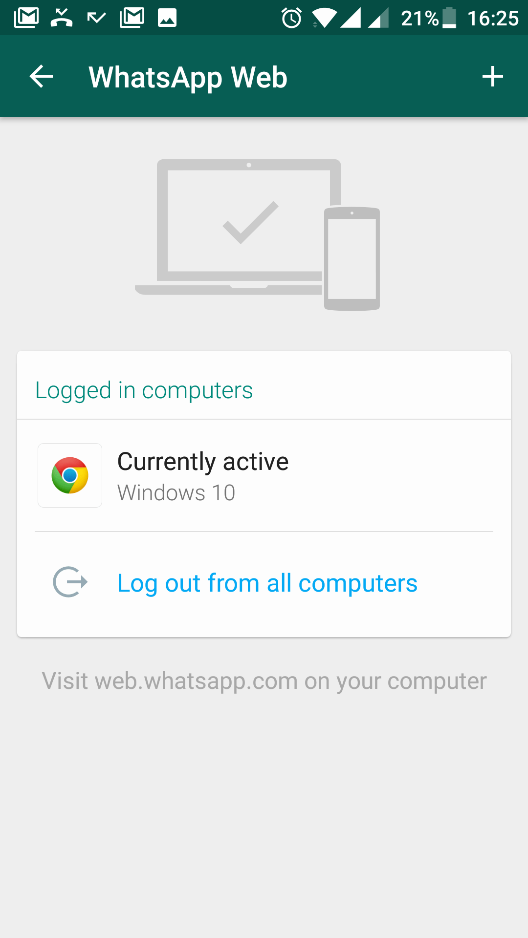 whatsapp messenger for laptop