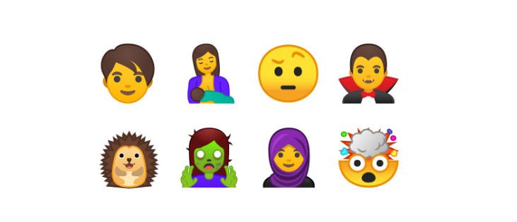 Google new android emoji