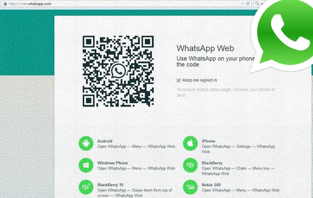 whatsapp login in laptop with phone number