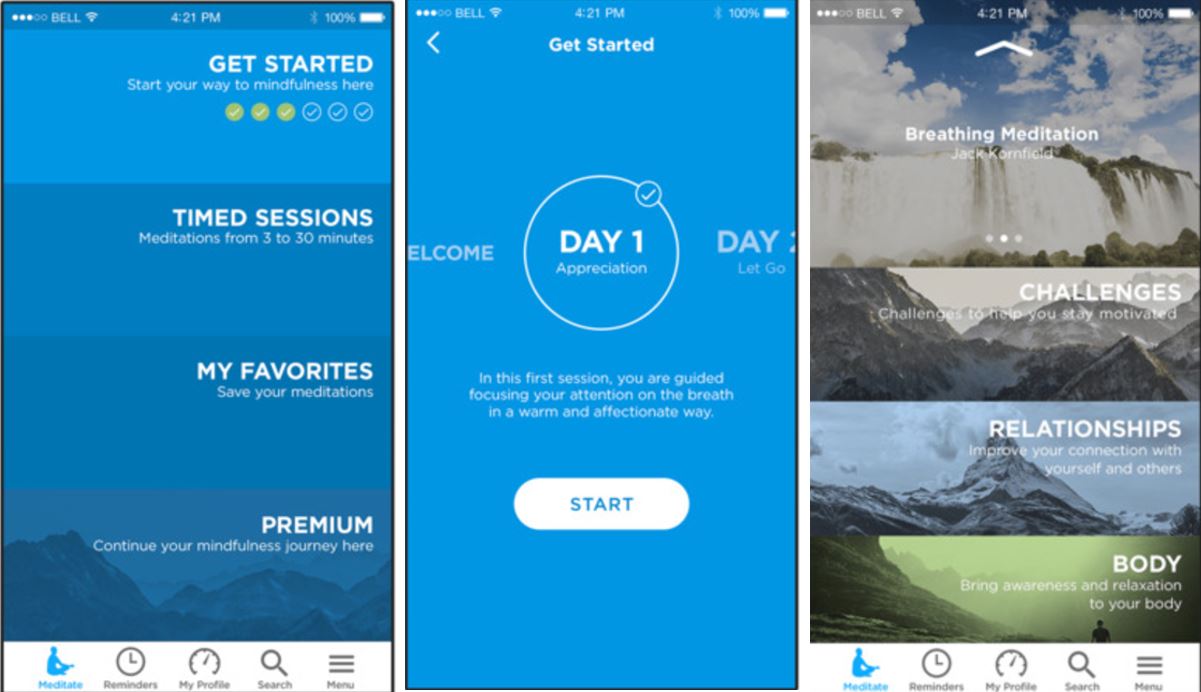 The Mindfulness App Personalized Guided Meditation