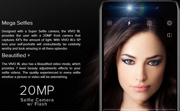BLU Vivo 8L 20MP Super Selfie Camera