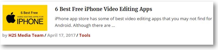 Best iphone video editing apps