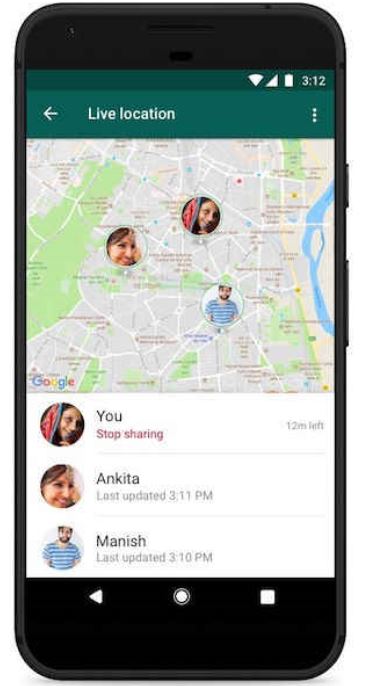 WhatsApp Launches Live Location Sharing to Help Friends Track You in Real-Time