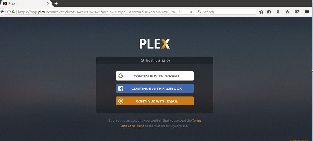 Configuring the Plex Media server on Ubuntu