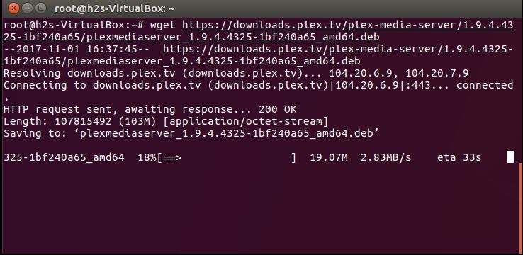 Plex media client on Ubuntu