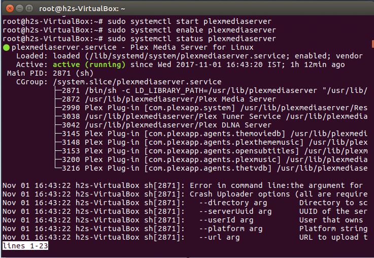 Setup MEdia server on Ubuntu