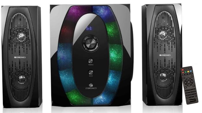 Zebronics announces 8” subwoofer Halo2 Speakers, priced for Rs.6199 in India