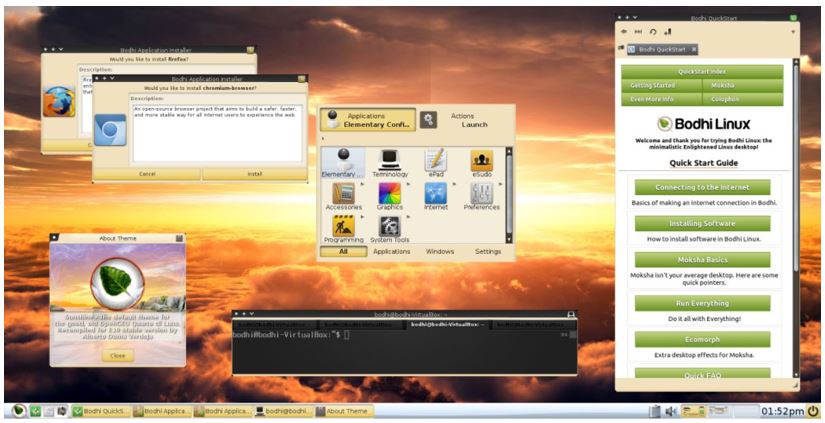 BODHI Linux Desktop Linux Distro