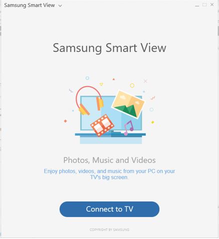 Windows 10 Samsung smart view connection