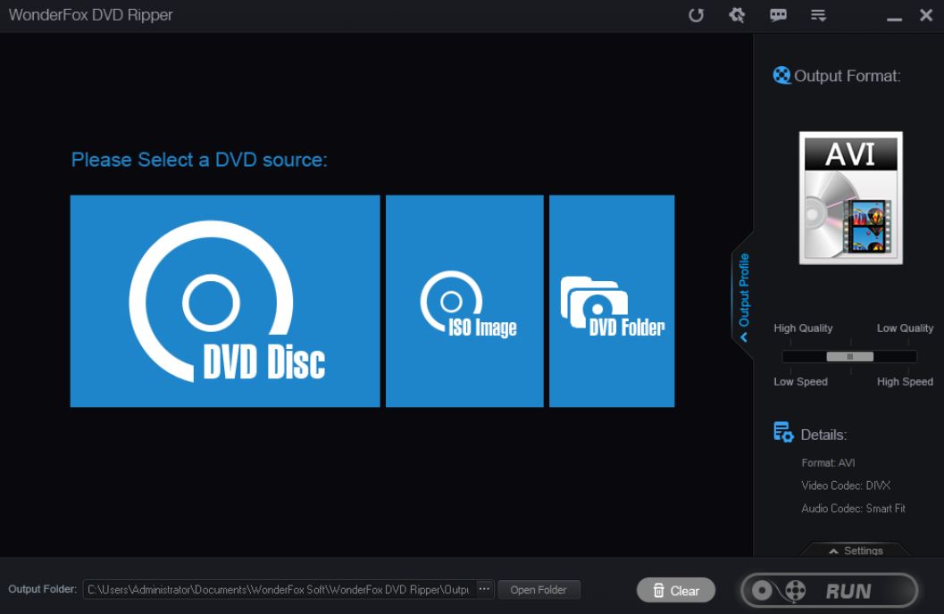 WonderFox DVD Ripper Pro supports to rip DVD Disc