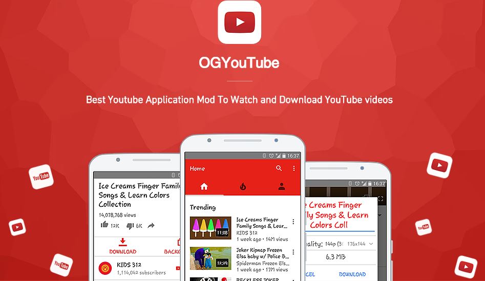 play youtube videos in background while screen is turn off using OGYoutube