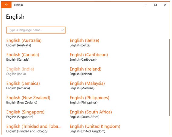 English India language to add indian ruppee symbol