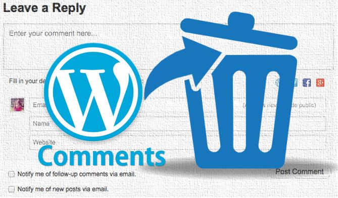 Remove comments box or Leave a Reply section in WordPress