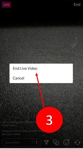 option to save live videos after posting