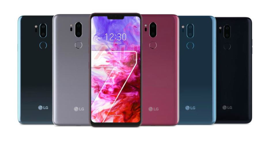 Official LG G7 ThinQ Render Images