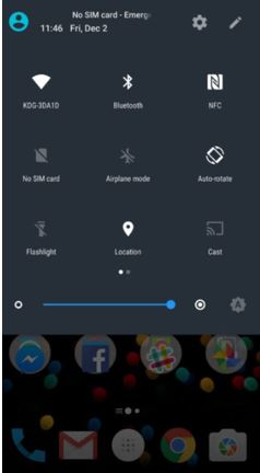 Turn off location-based apps