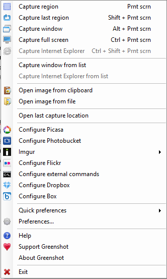 tools to capture screenshot in windows 10