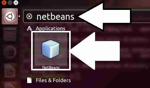 search Netbeans on Ubuntu
