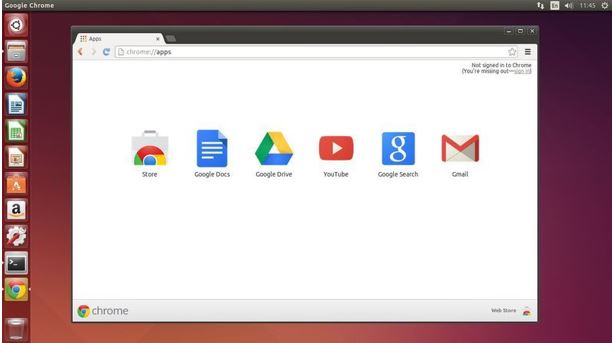 download and install Google Chrome on Ubuntu terminal