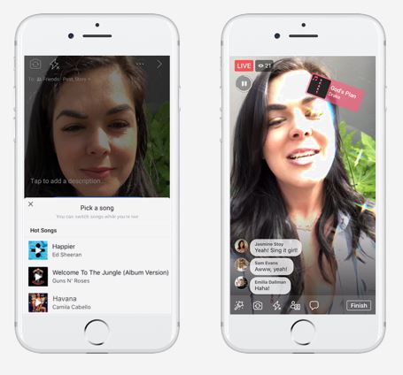 Facebook’s new Lip Sync live allows users to lip-sync
