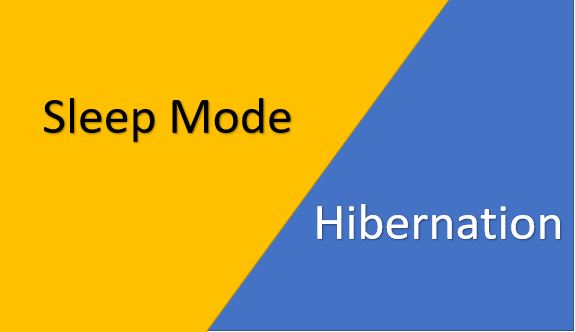 Hibernate vs sleep mode vs shutdown