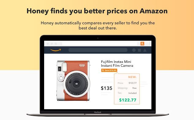 Honey extension for chrome to Automatically find and apply coupon codes when you shop online