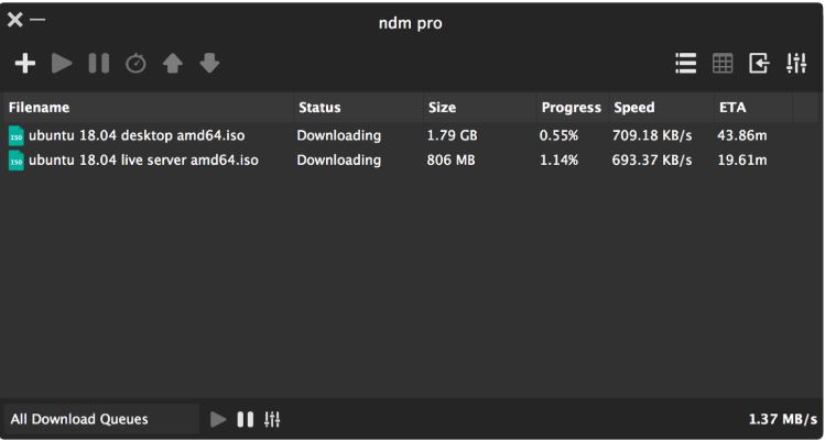 Ninja Download Manager free download managers