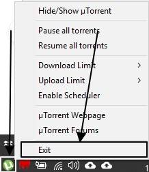 remove uTorrent 