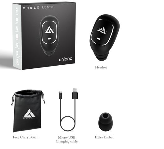 Boult Audio UNIPOD True Wireless In-ear headphones al