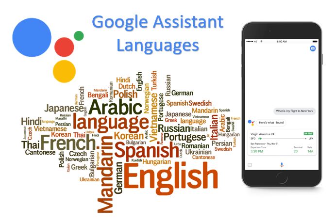 Change Google Assitant language in Android and iPhone