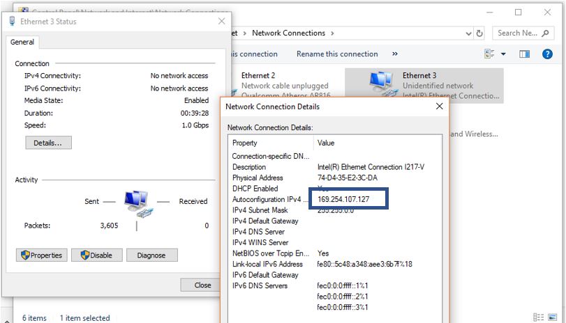 Synology NAS direct PC connection