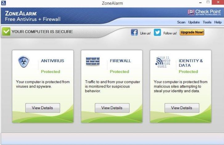 ZoneAlarm Free Antivirus + Firewall 