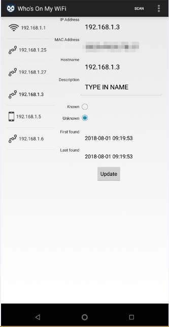 check who is connected to your wifi using Android phone