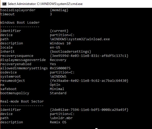 get out of safe mode in Windows 10 7 8 via command prompt