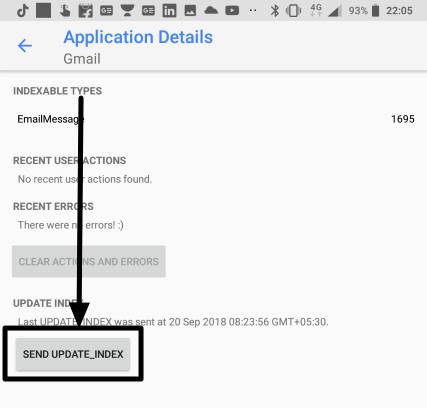 firebase app indexing from app while searching for things in Google 8