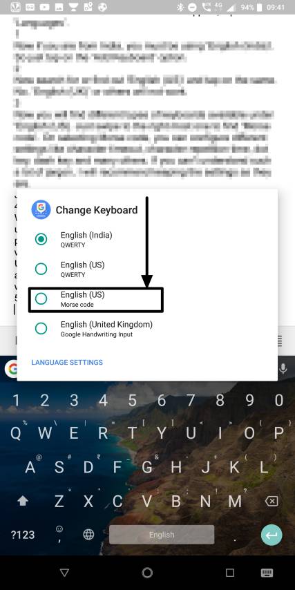 How to type using Morse code on Android in the 21st century 5 (Small)