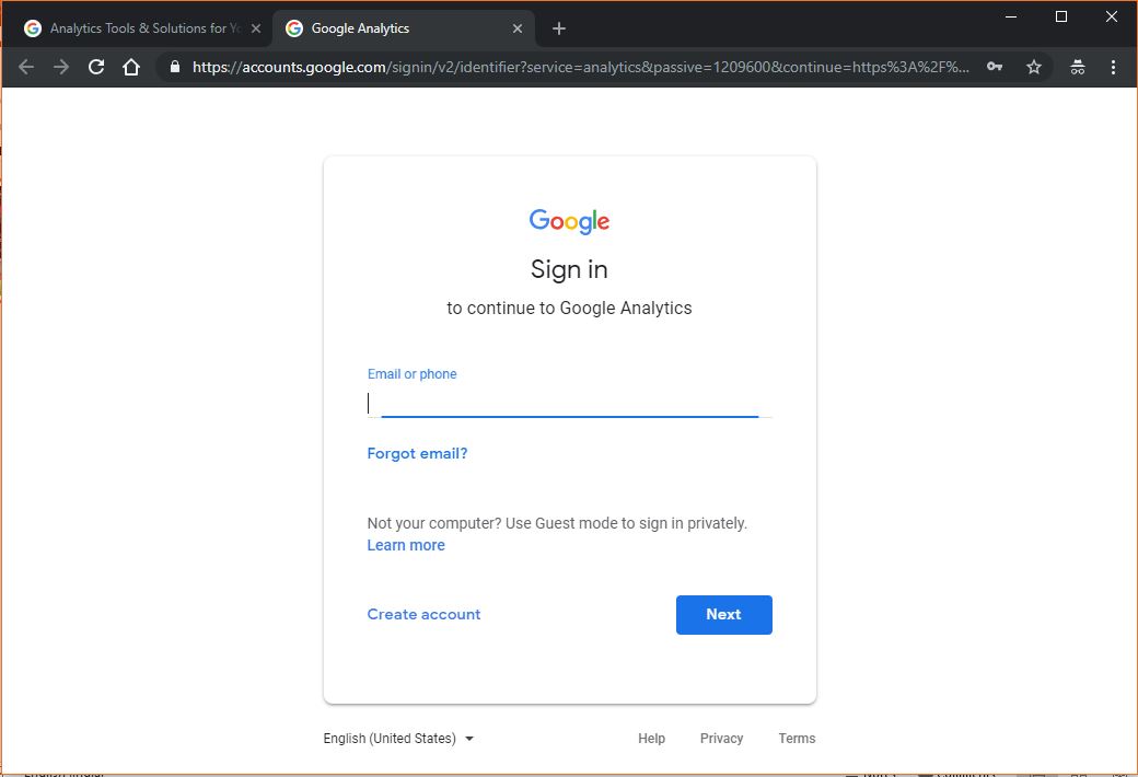 Sign up to Google Accounts with Gmail ID