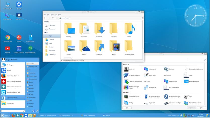Windows 10 alternative Linux with similar interface
