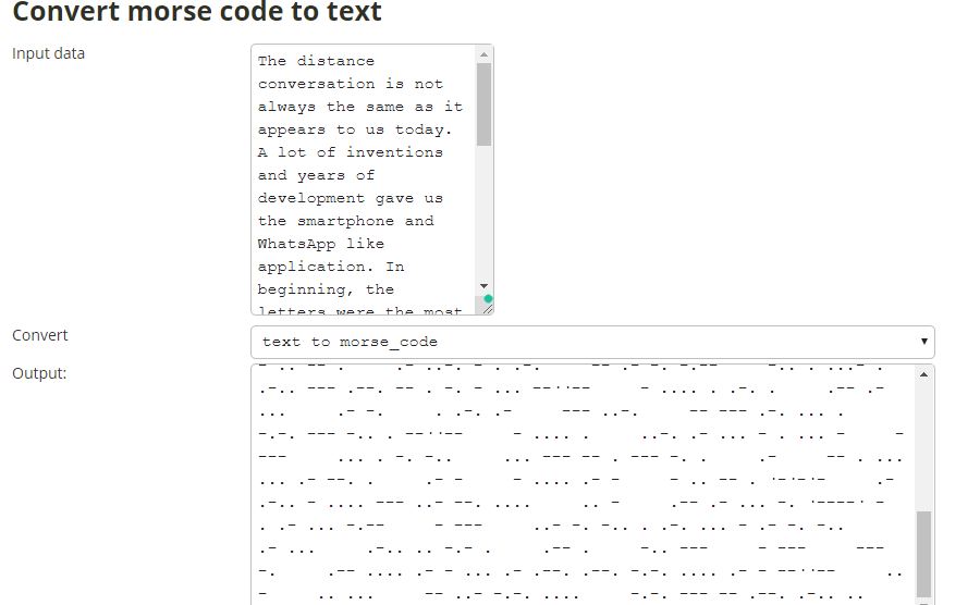 How To Translate Text To Morse Code Or Morse Code To Text Online H2s Media