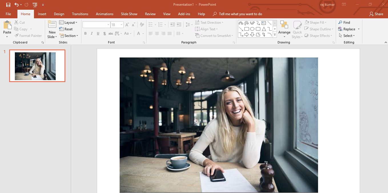 How To Blur Part Of A Picture Or Text In Powerpoint H2s Media