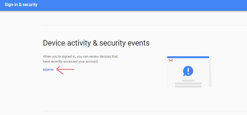 Remove all devices from google account