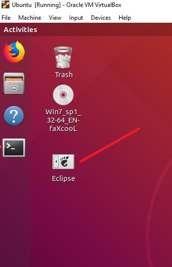 eclipse desktop shortcut