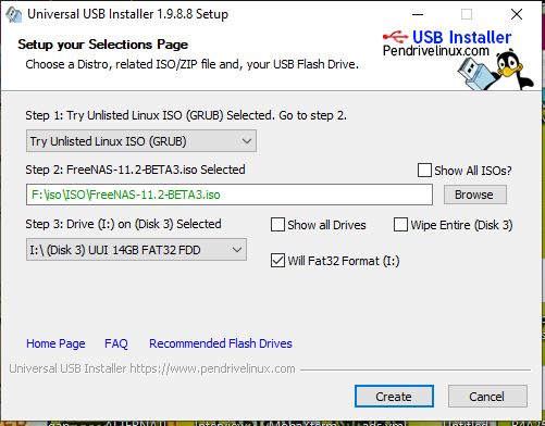 Universal Free NAS bootable software 2