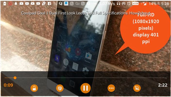 play youtube video on VLC android smartphone
