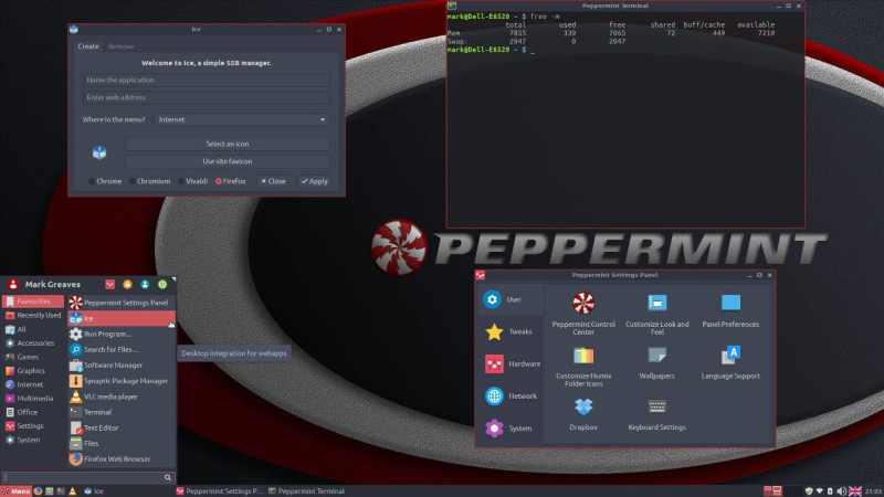 Peppermint Linux 9 for old Windows laptop