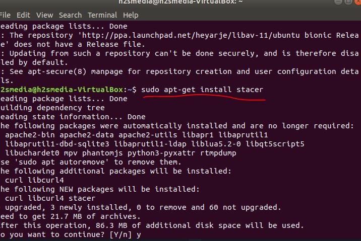 install ubuntu activity monitor